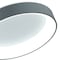 Cwi Lighting Arenal LED Drum Shade Flush Mount With Gray & White Finish 7103C24-1-167 - alternate 5